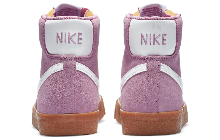 Женские кеды Nike Blazer '77 (розово-белые) — Розовый / белый — фото 4