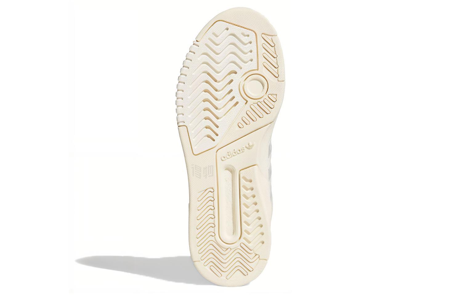 Женские кеды adidas originals Drop Step Xlt (бежевые) — фото 6