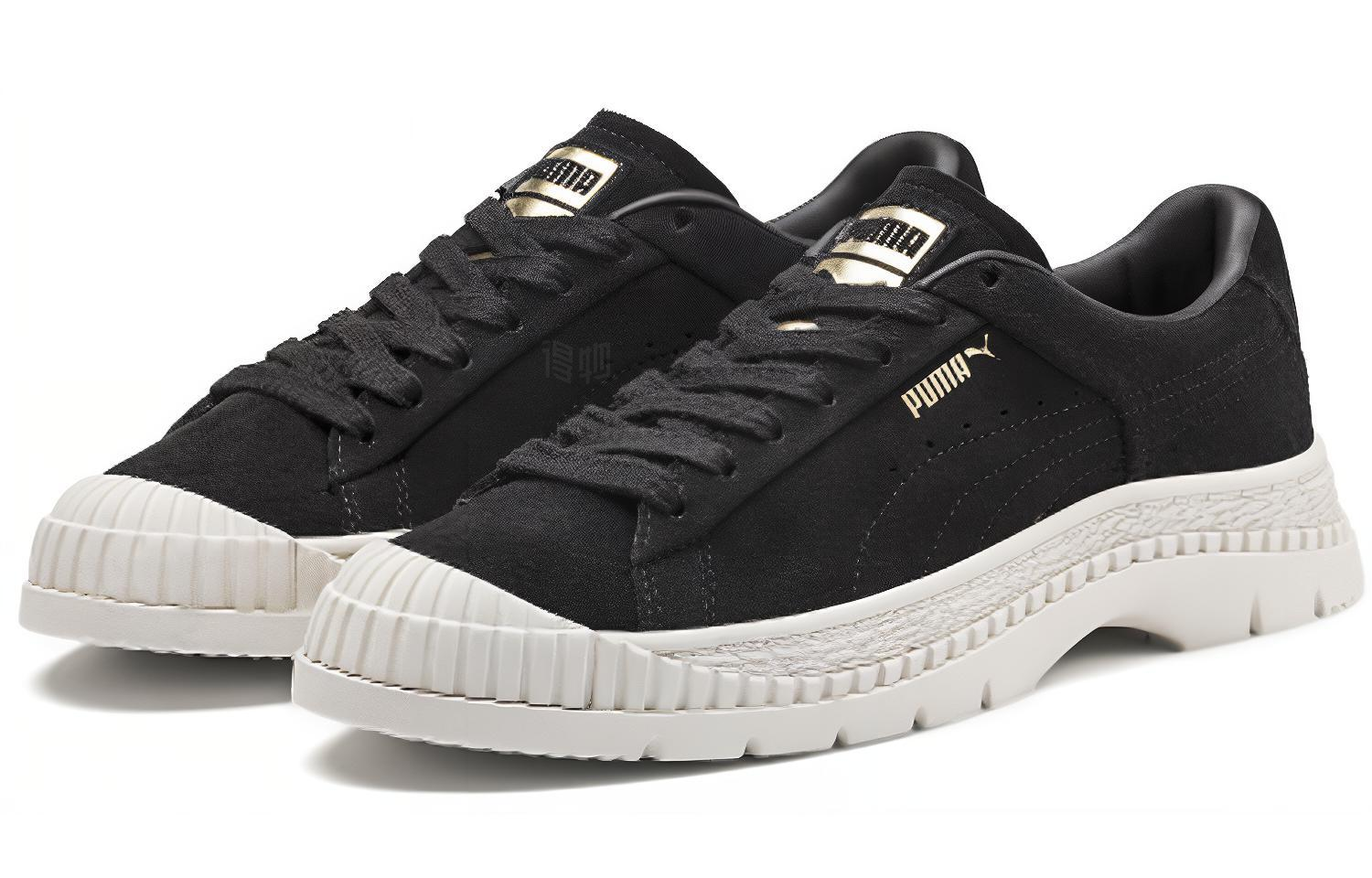 Женские кеды PUMA Utility (черные) — Чёрный — фото 3