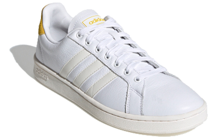 Кеды adidas neo GRAND COURT (бело-желтые) — фото 2