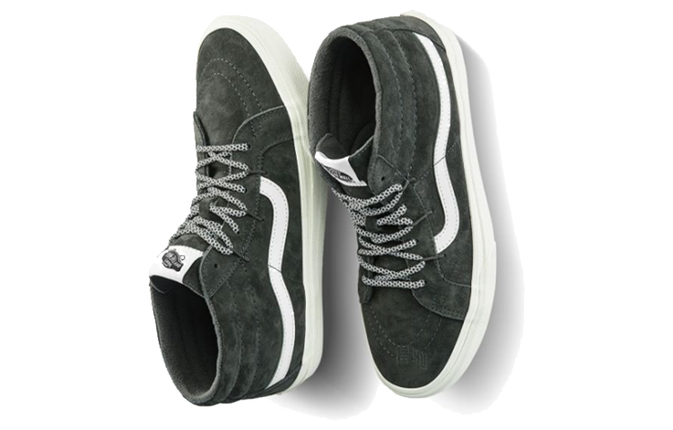 Кеды Vans SK8 Reissue Ghillie Mte (серые) — Серый — фото 4