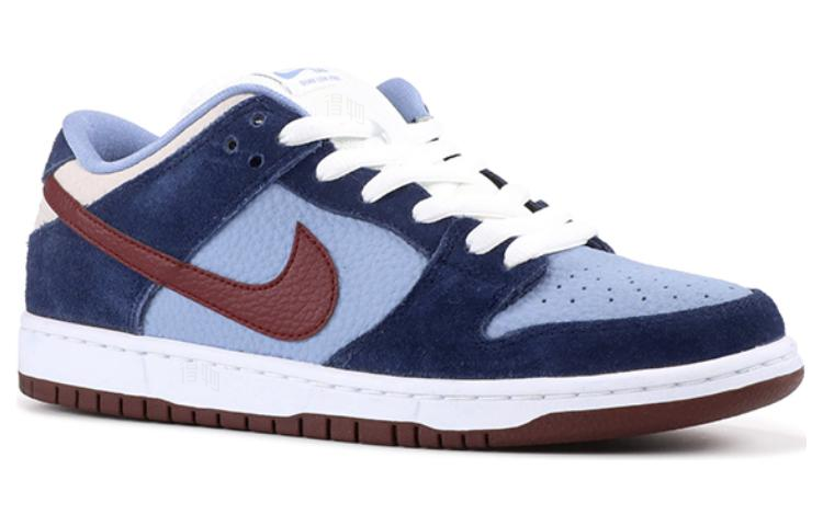 Мужские кеды Nike Dunk SB FTC Finally (синие) — 午夜蓝/团队红 — фото 3