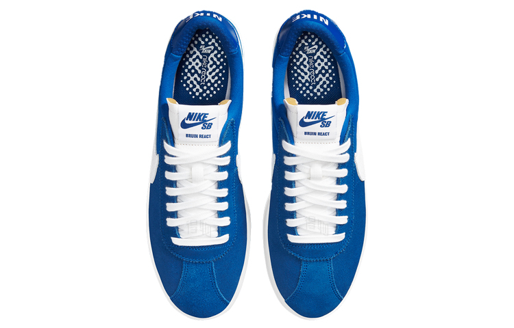 Кеды Nike SB Bruin React (бело-синие) — фото 4