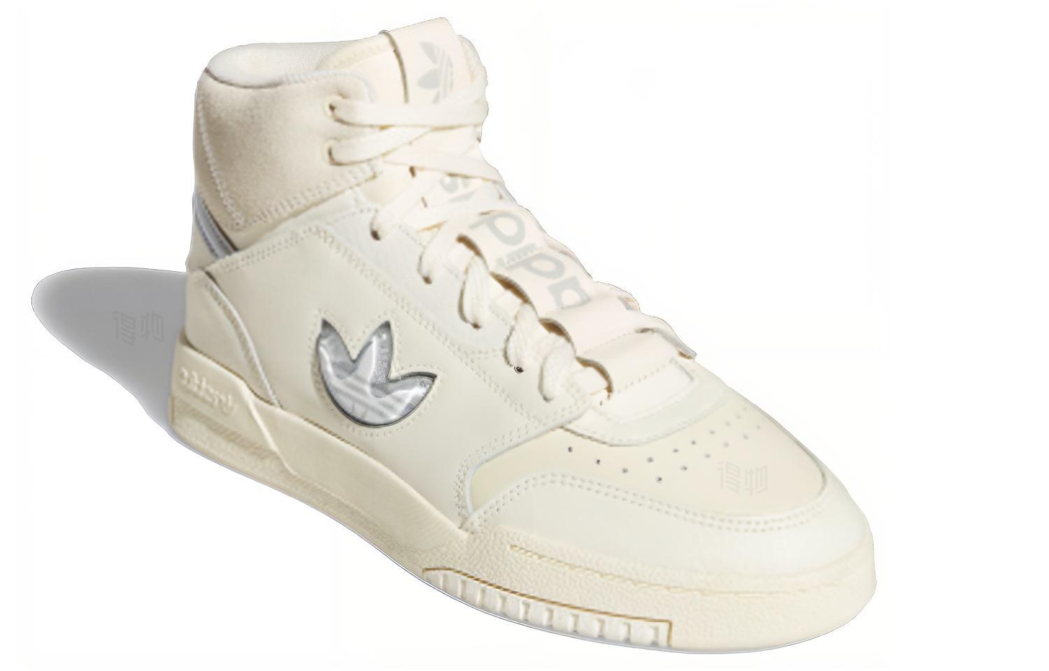 Женские кеды adidas originals Drop Step Xlt (бежевые) — фото 3