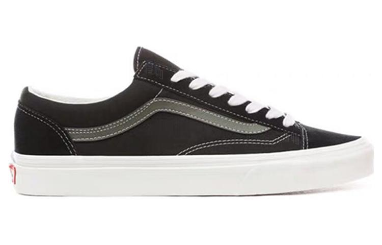 Кеды Vans Style 36 (черно-серые) — фото 2