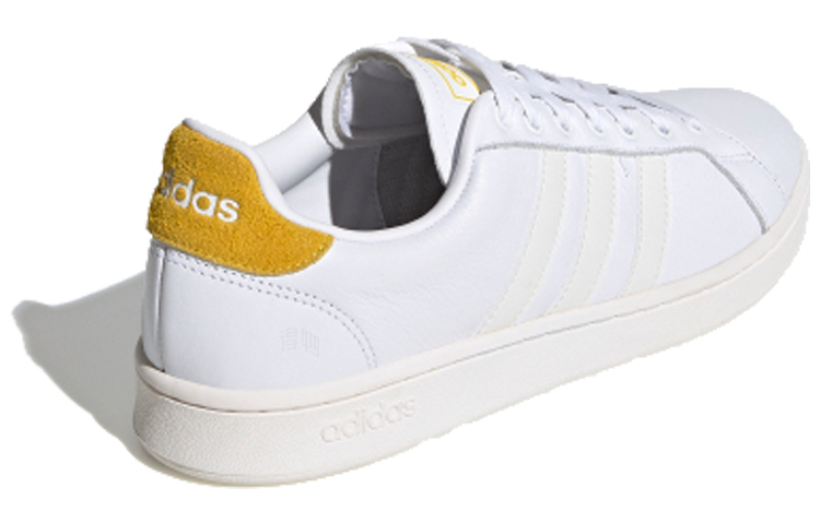 Кеды adidas neo GRAND COURT (бело-желтые) — фото 3