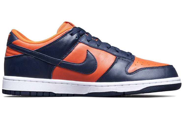 Кроссовки Nike Dunk SP "Champ Colors" (сине-оранжевые) — фото 2
