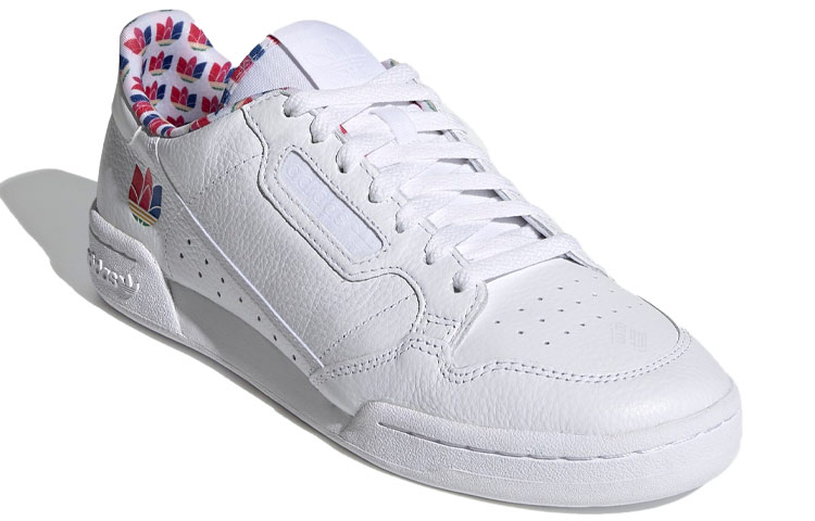 Кеды adidas originals Continental 80 (бело-цветная) — фото 3