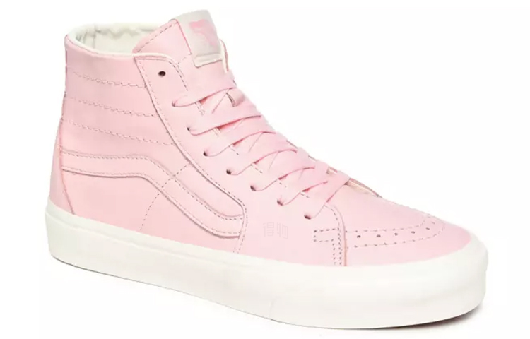 Кеды Vans SK8 Soft Leather (розовые) — Розовый — фото 3