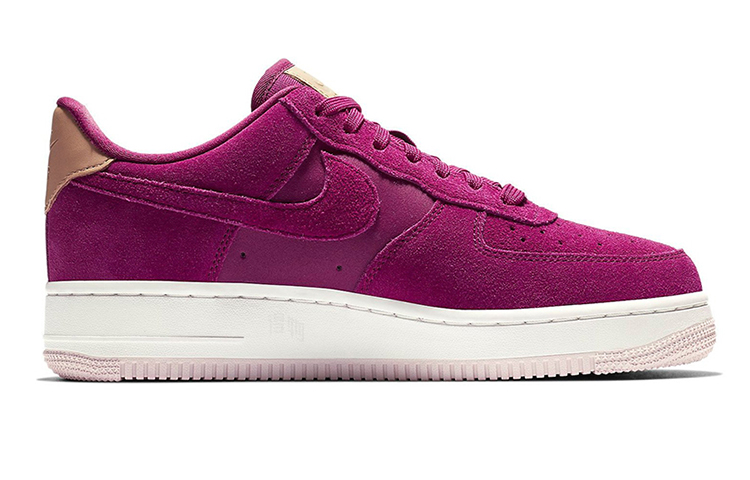 Женские кеды Nike Air Force 1 (розовый) — фото 2