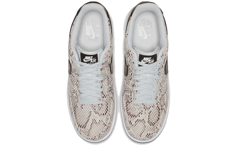 Кроссовки Nike Air Force 1 (коричневые) — 蛇纹 — фото 3