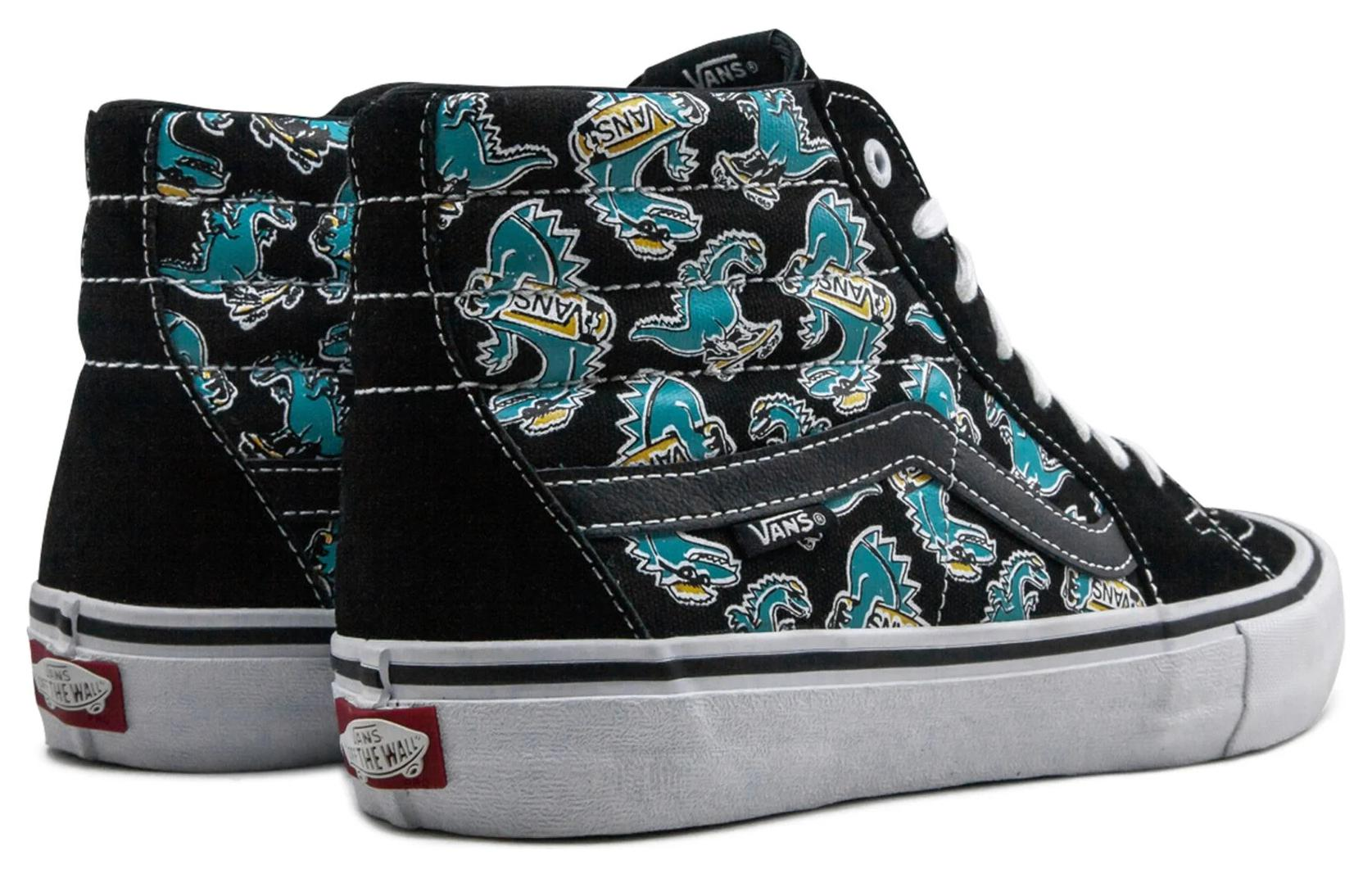 Кеды Vans SK8-Hi (синие) — фото 4