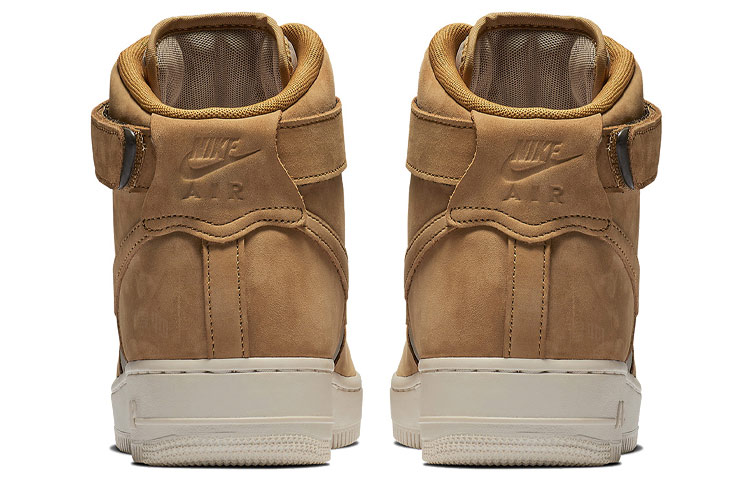 Мужские кроссовки Nike Air Force 1 Premium (коричневые) — Коричневый — фото 4