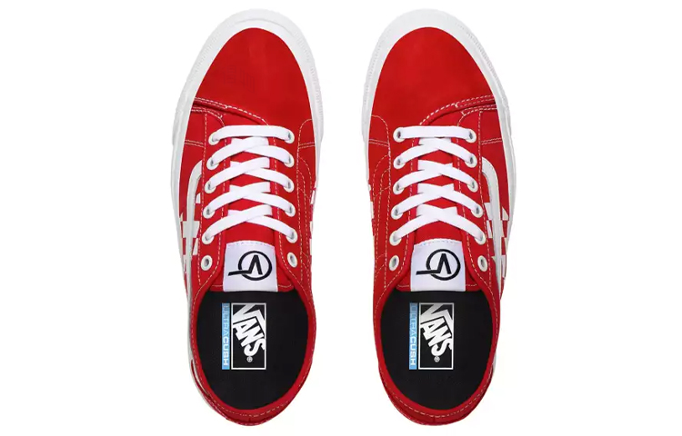 Кеды Vans Bess Ni (красные) — Красный — фото 4