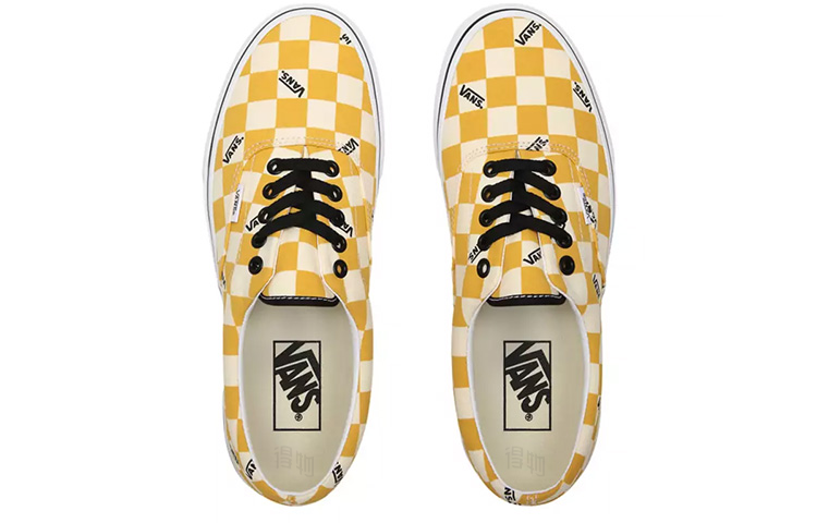 Кеды Vans Era (желто-белые) — фото 4