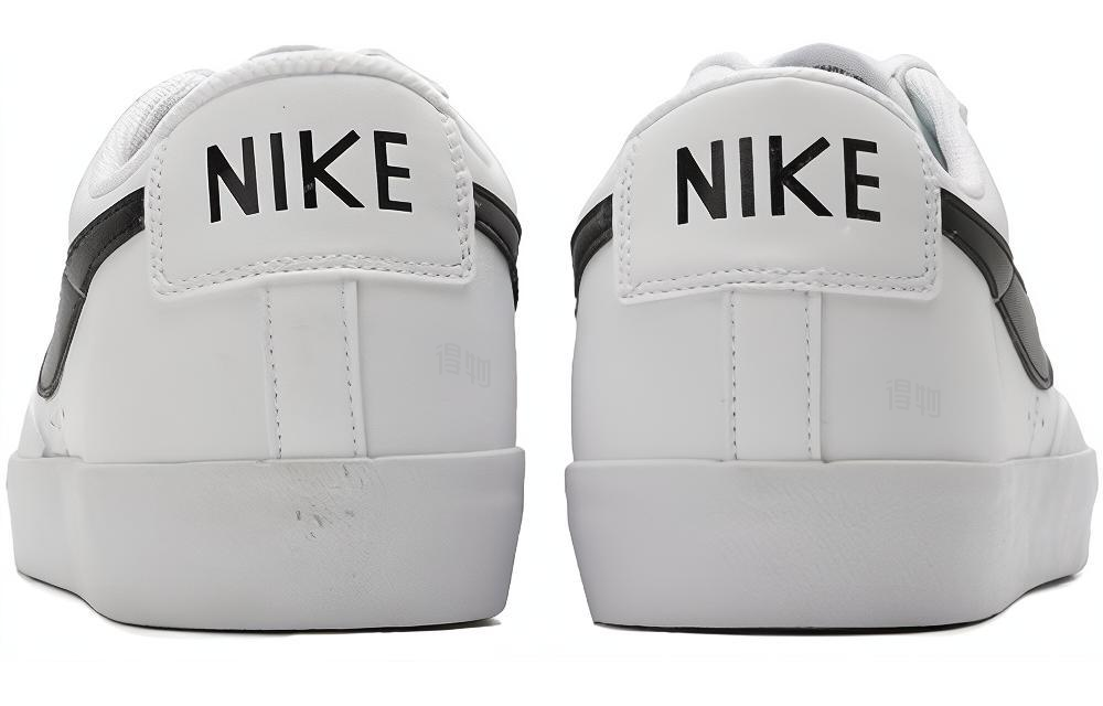 Кеды Nike Blazer (черно-белые) — Чёрный / белый — фото 4