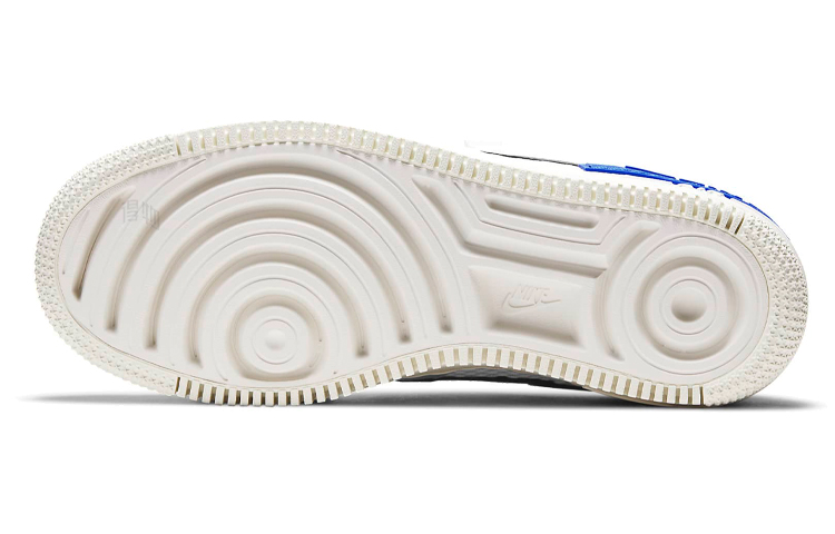 Женские кеды Nike Air Force 1 Shadow (бело-сине-красные) — 白/兰/红/黑 — фото 6
