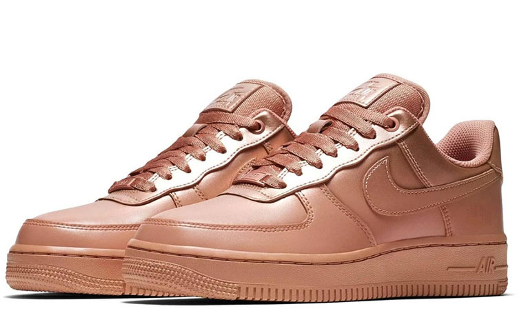 Женские кроссовки Nike Air Force 1 '07 (розовый) — фото 2