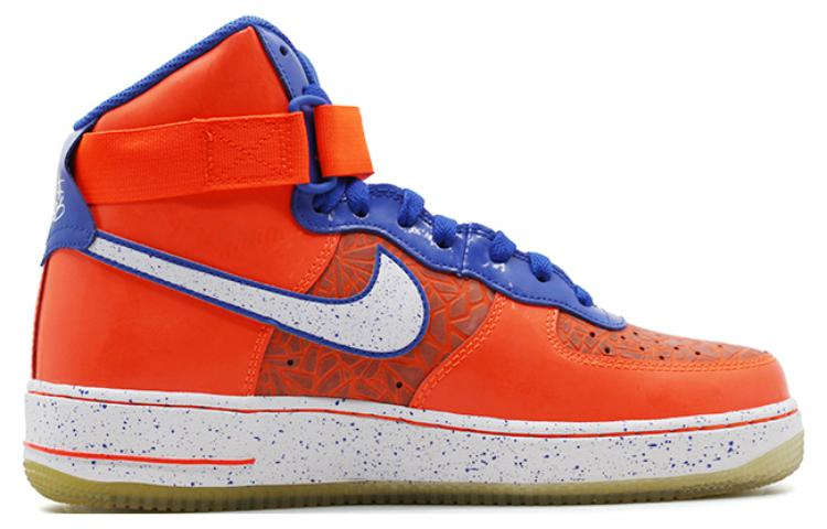 Мужские кроссовки Nike Air Force 1 Rasheed Total Crimson (красно-бело-синие) — 腥红/白/蓝 — фото 2