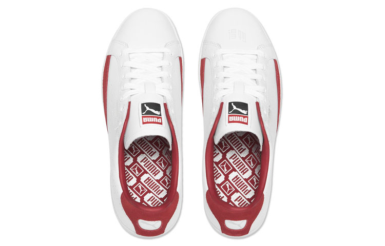 Кеды PUMA Match (бело-красные) — Белый / красный — фото 4