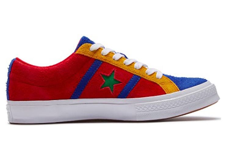 Кеды Converse One Star (красно-синие) — фото 2