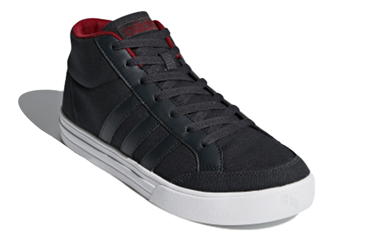 Мужские кеды adidas neo Vs Set Mid (угольно-черные) — 碳黑 — фото 3