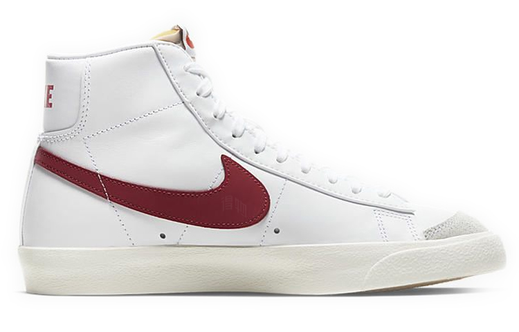 Женские кеды Nike Blazer 77 Vintage (бело-красные) — Красныйбелый — фото 2