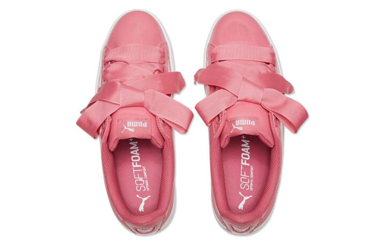 Женские кеды PUMA Vikky (розовые) — фото 3