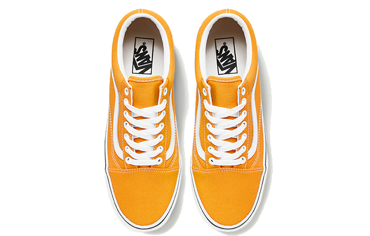 Кеды Vans Old Skool (оранжевые) — фото 4