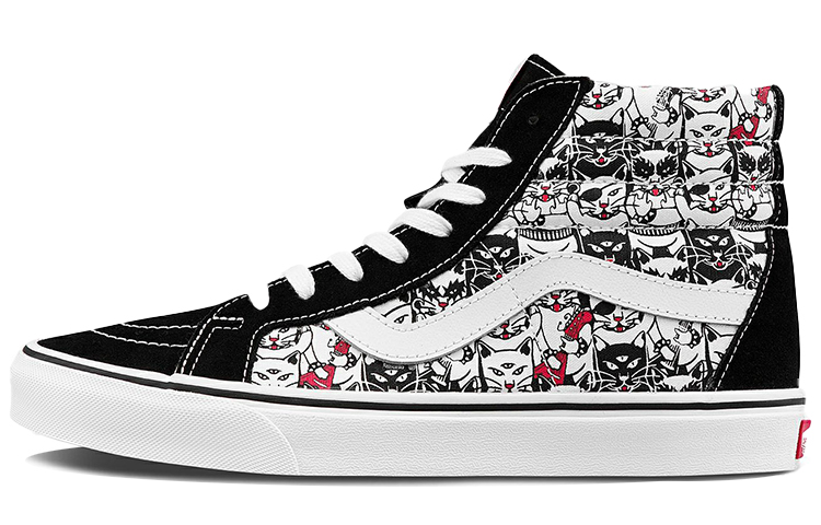 Sk8 Vans-Hi Reissue 'Metal Cats'