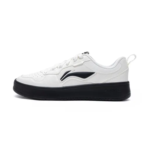 Li Ning First Cloud Slip Resistant, Abrasion Resistant, Lightweight, Breathable Low top Skateboard Shoes Women's