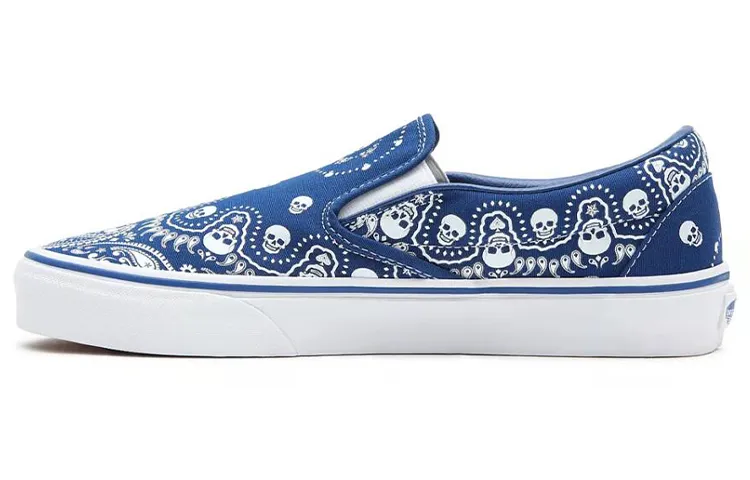 Slip-On Classic Vans 'Bandana - True Blue'
