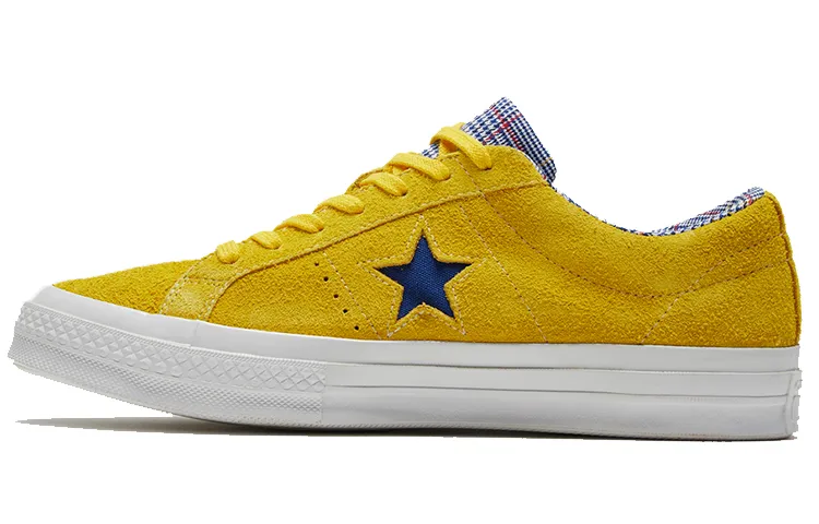 Converse One Star Suede Seasonal Colors Ox 'Amarillo/Rush Blue'
