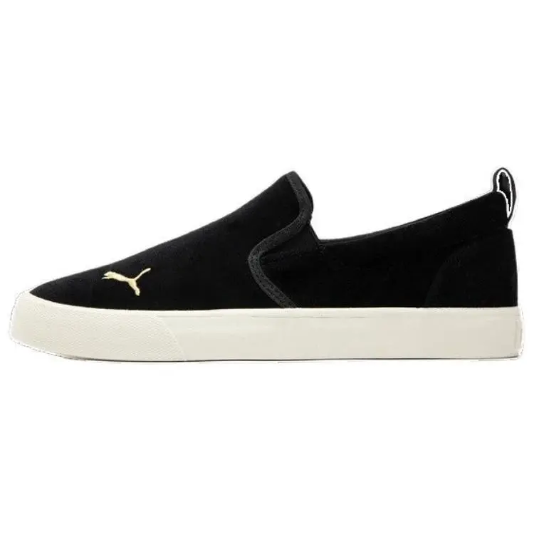 PUMA Bari Low top Skateboard Shoes Women's Black Gold