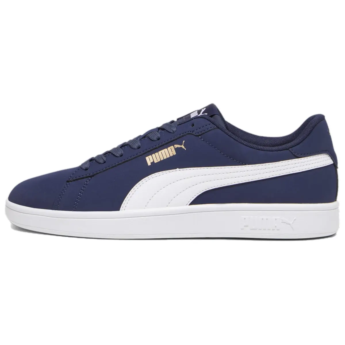 PUMA Smash 3.0 Artificial Leather Abrasion Resistant Lightweight Breathable Height Increasing Low top Skateboard Shoes