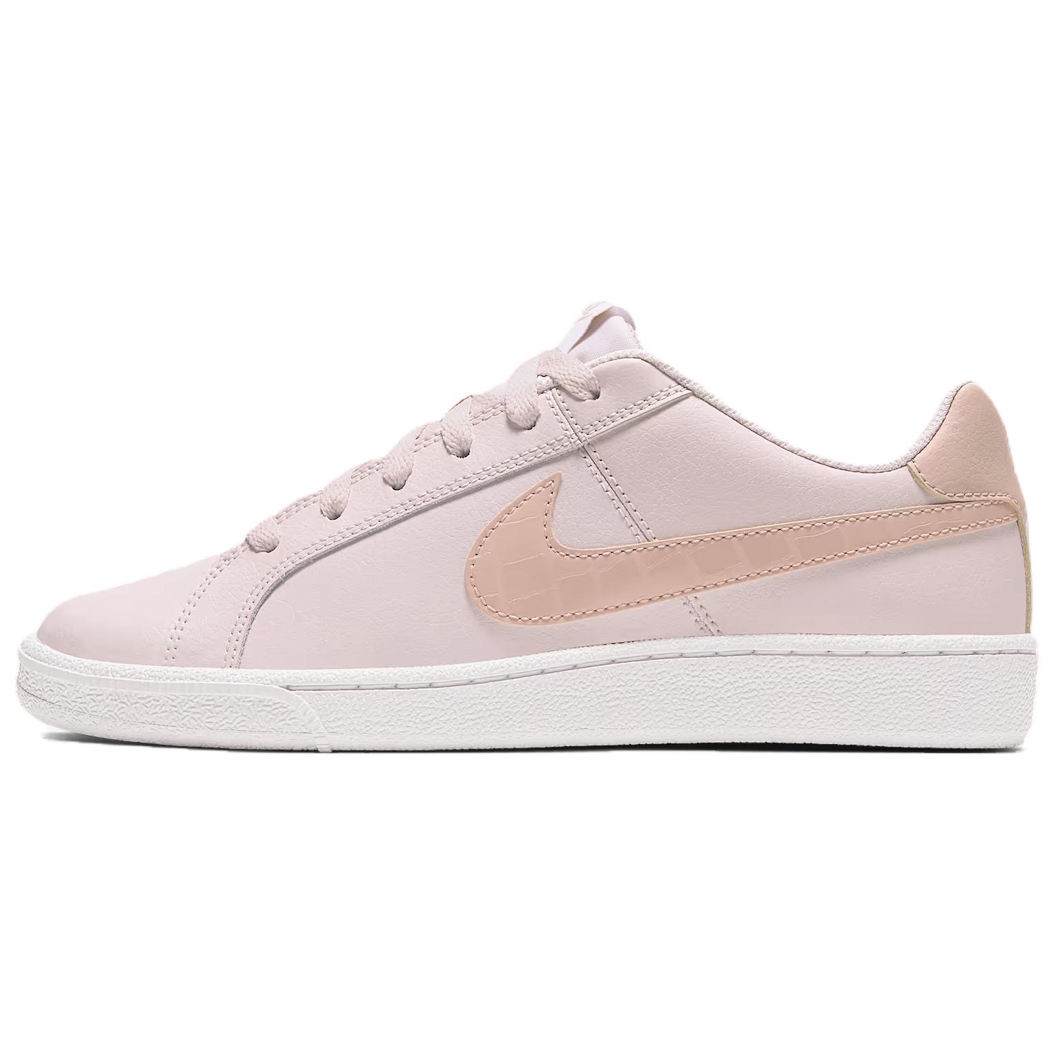 Женские кеды Nike Court Royale (розово-белые)