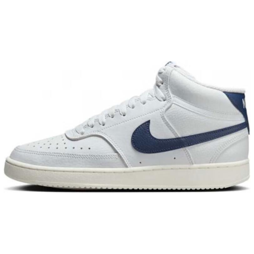 Женские кеды Nike Court Vision (бело-синие)