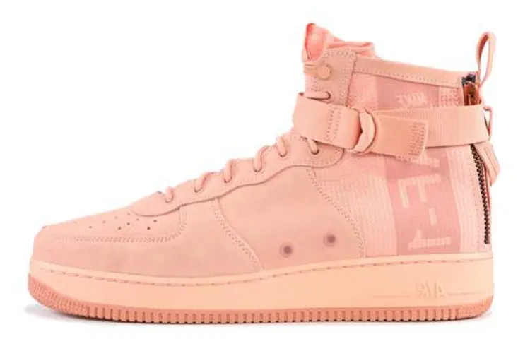 Nike Sf Air Force 1 Mid Coral Stardust