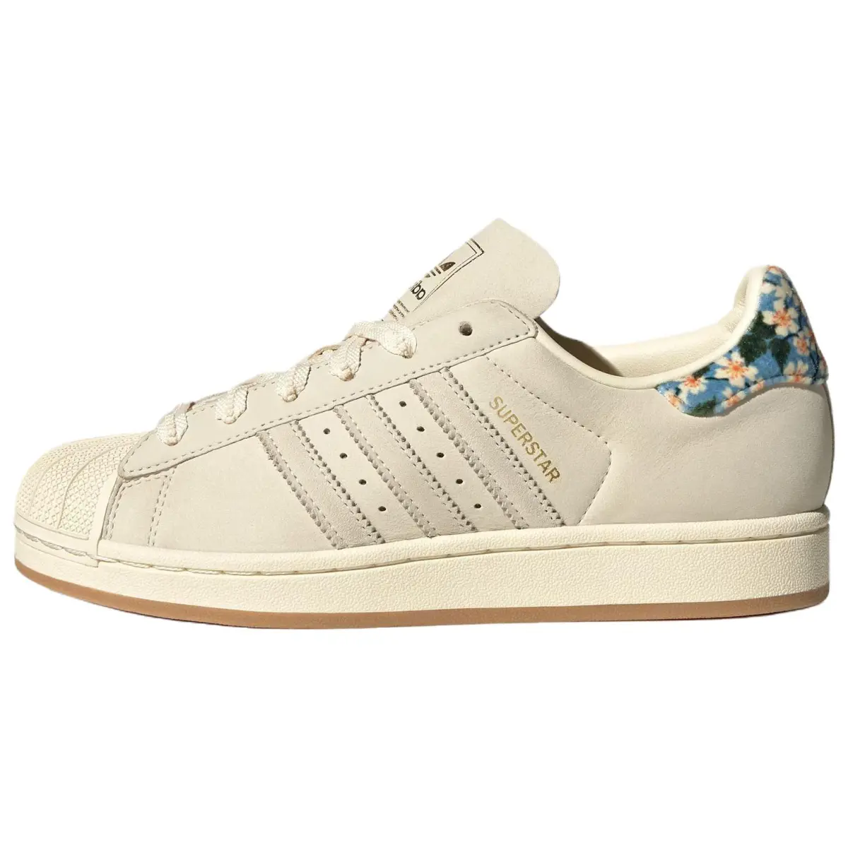 Adidas Originals x Liberty London Superstar 2 Skateboard Shoes Women's White