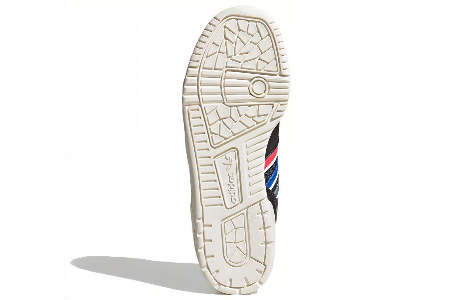 Женские кеды adidas originals Rivalry Low (черно-фиолетовый) — фото 5