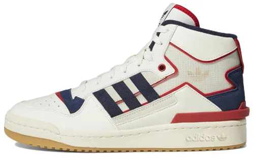 Forum Adidas Originals Exhibit Mid 'Inside Out - White Navy Scarlet'