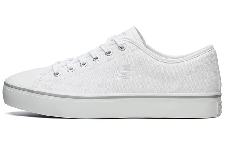 Мужские кеды Skechers 666067-WHT (белые)