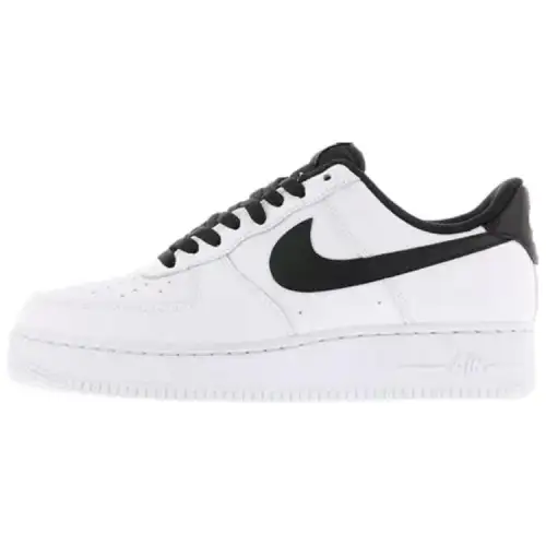 Nike Air Force 1 Cushioning, Wear Resistant Low top Skateboard Shoes Unisex Black White