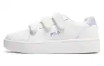 FILA Court Deluxe Abrasion Resistant Breathable Low top Skateboard Shoes Women's White Purple