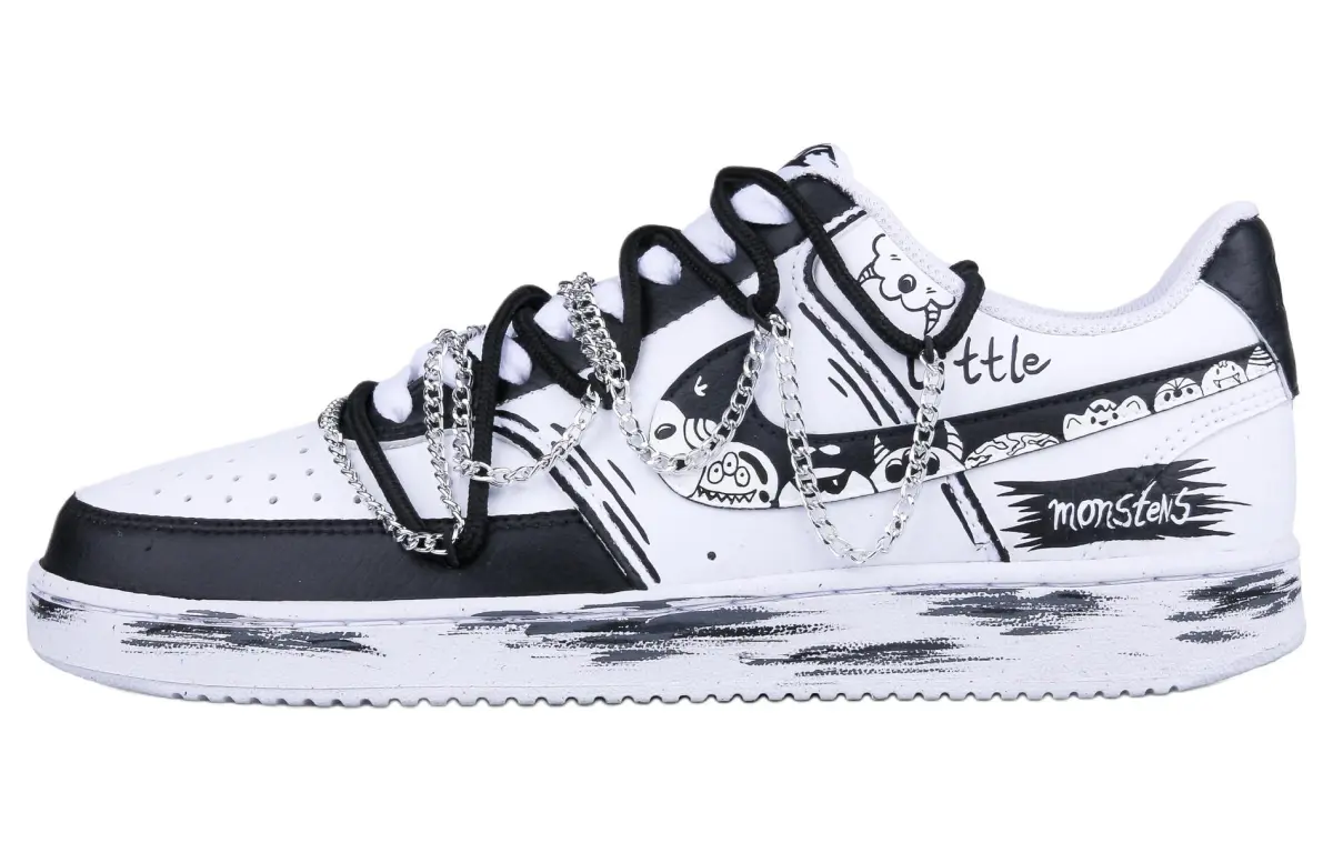 Nike Court Vision 1 Slip Resistant Abrasion Resistant Slip Resistant Abrasion Resistant Low top Skateboard Shoes Unisex