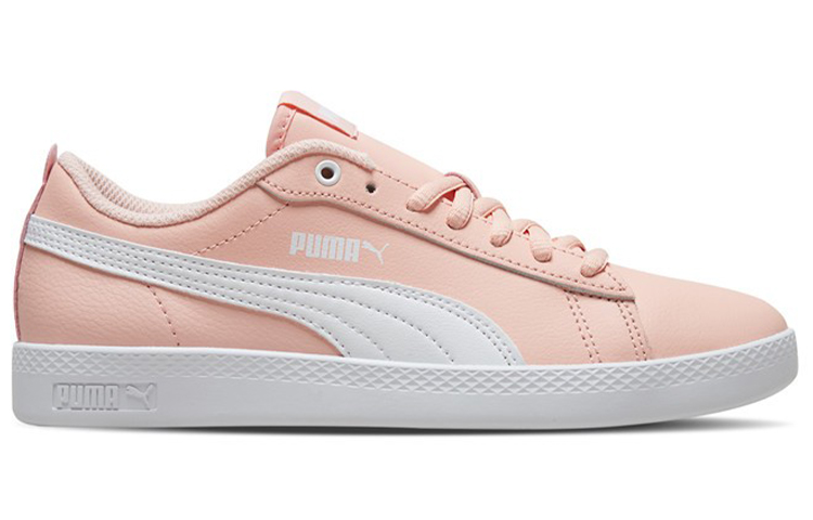 Женские кеды PUMA Smash v2 (розовые) — фото 2
