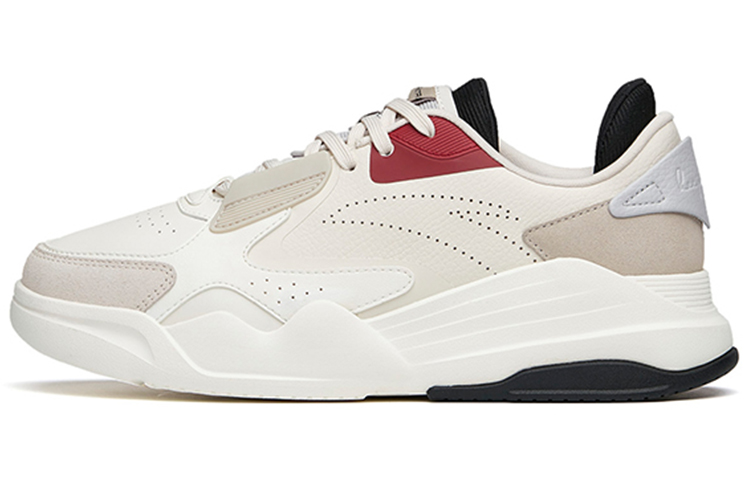 Anta Low top Skateboard Shoes Men's White Gray