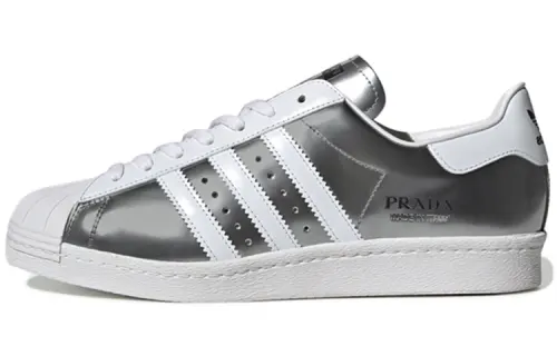 Superstar Prada x Superstar Adidas Originals 'Silver Metallic'