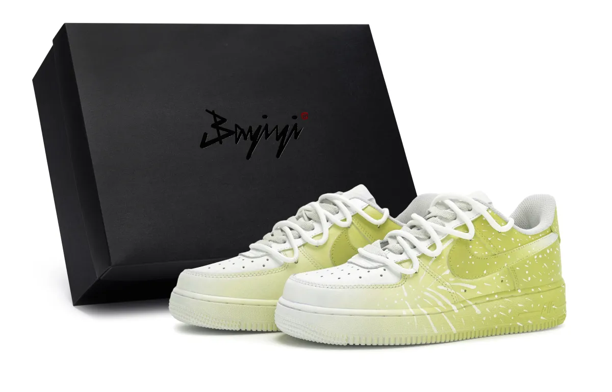 Nike Air Force 1 Slip Resistant Abrasion Resistant Slip Resistant Abrasion Resistant Low top Skateboard Shoes Unisex