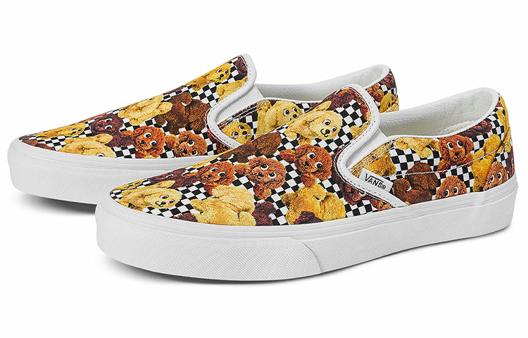 Слипоны Vans slip-on (разноцветные) — фото 2